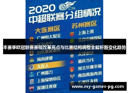 本赛季欧冠联赛赛程改革亮点与比赛结构调整全解析新变化趋势