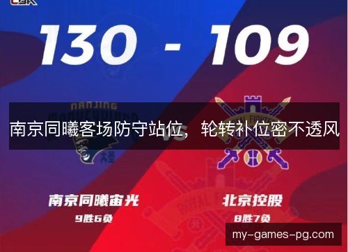 南京同曦客场防守站位,轮转补位密不透风 南京同曦客场防守站位,轮转补位密不透风